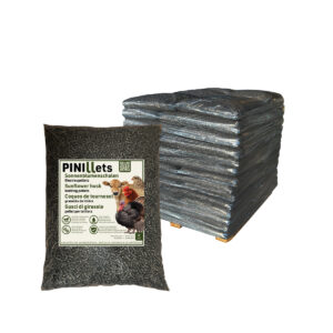 480 kg Sonnenblumenschalen Pellets Einstreu